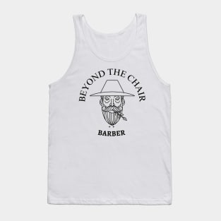 Beyond the chair ,Barber Tank Top